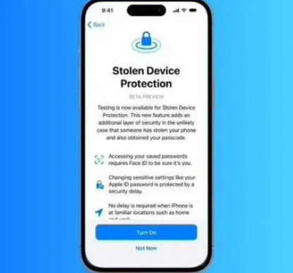 贵阳苹果授权维修店分享被盗设备保护功能开启方法 