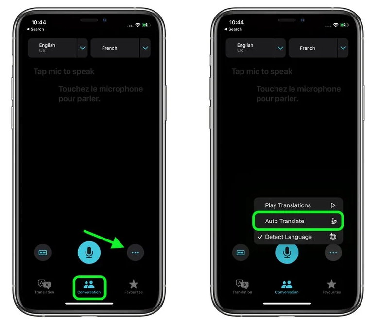 贵阳苹果手机维修分享iOS 15 “翻译” App 新改进 