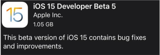 贵阳苹果手机维修分享如何升级到iOS15.0 beta5 
